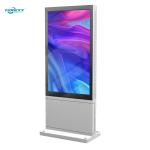 32 inch Silver Android Outdoor Fanless Vertical Digital Totem