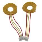12V Defrost Pi Film Heater Round Shape For Car Rearview Mirror Defogging