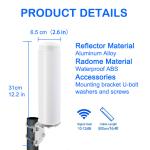 OEM 24Dbi High Gain 4G LTE Antenna 1800Mh 30Km 4g Router Aerial