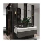 Wall Mounted Hotel Bathroom Vanity YALIG Modern Cabinet with Included Countertop