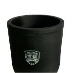 Capacity Carbon Silicon Carbide Melting Crucible Cylindrical Shape for Melting