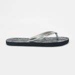 36EU Ladies Beach Flip Flops , PE Sole Flat Thong Sandal