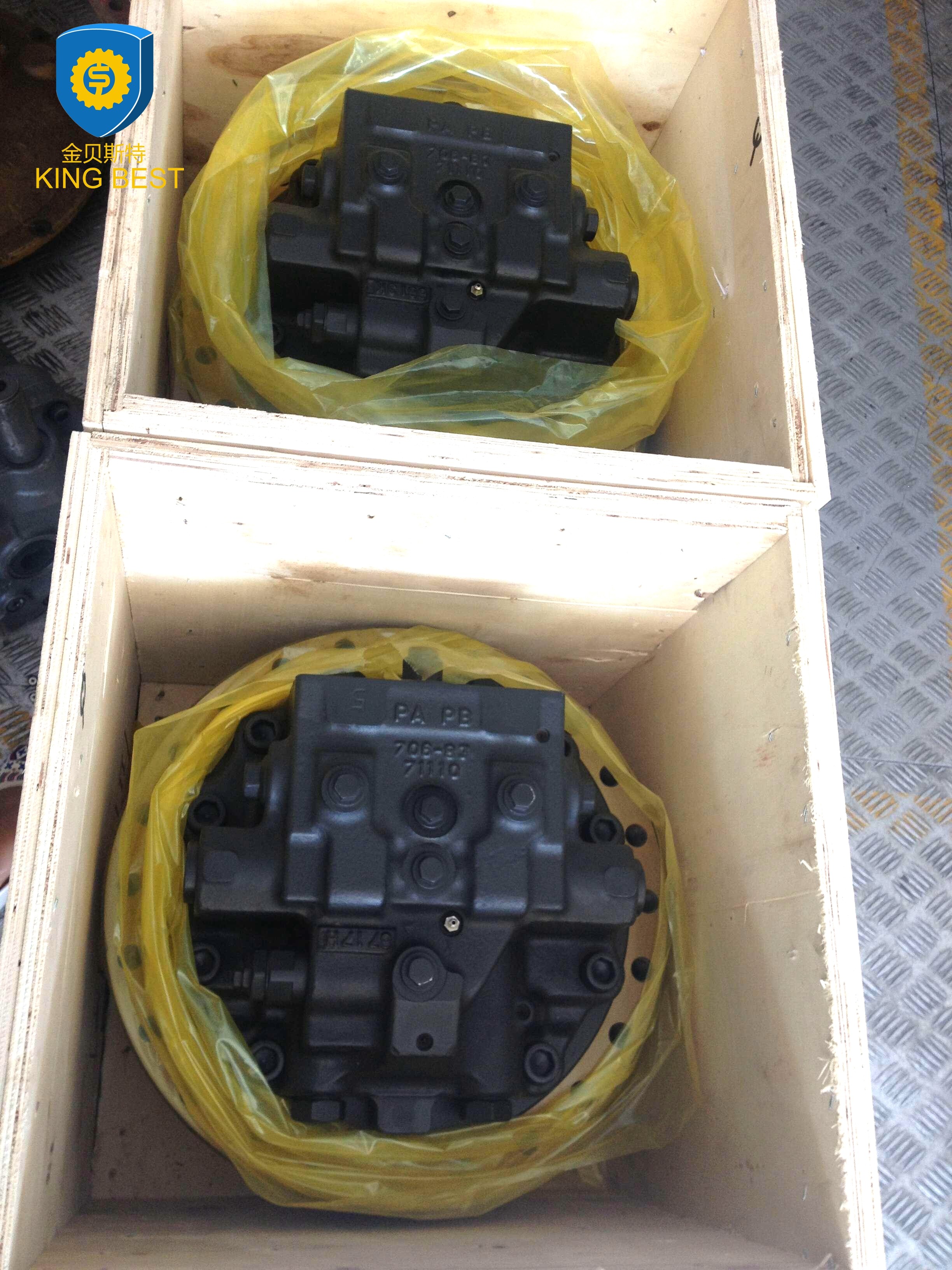 Excavator Hyundai Final Drive R200-7 Hydraulic Travel Motor Assy