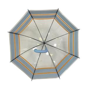 Quality OEM Dome Clear Kids Bubble Umbrella POE PVC Children wholesale
