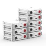 Metal Case 51.2 V 100ah LiFePO4 Battery Stacked Lithium Battery UL Certification