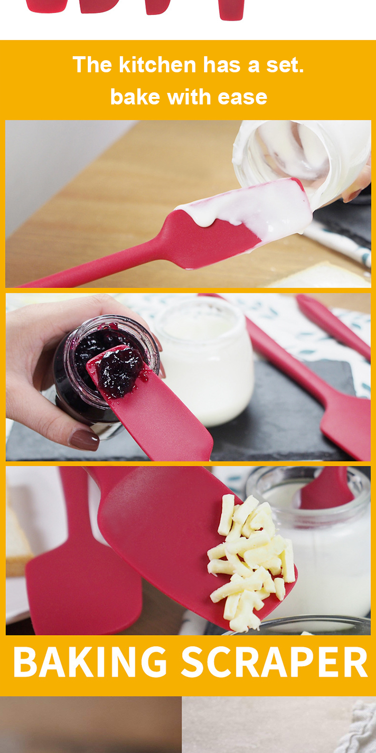 OEM Logo Food Grade 5 Piece Silicone Utensil Set