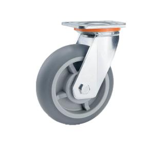 Quality Rubber Ball Caster Leveling Caster Wheels Scaffold Caster with 100kg/110kg/130kg Load wholesale