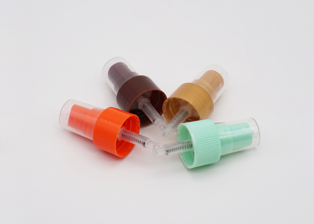Dust Free Mist Spray Pump Bamboo Plastic Fine Mist Sprayer For Bottles