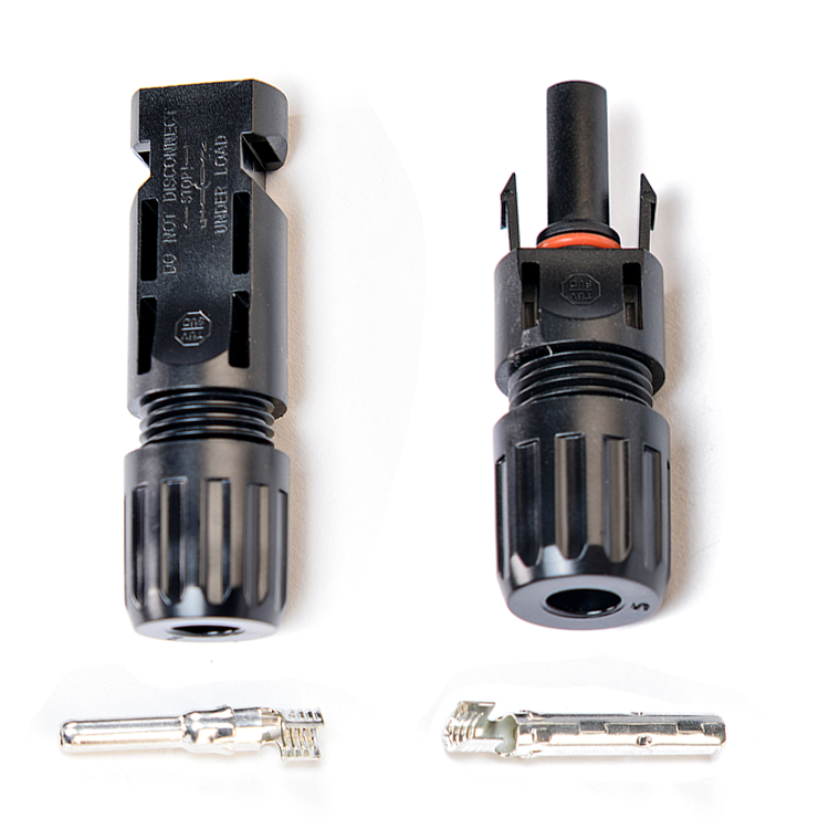 LOW VOLTAGE Male Female Waterproof Pv004 Solar Panel Pv004 Connector for Professional Solar Energy System 1000v 1500v 30a 50a