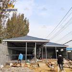 Fire Proof Prefab Steel House Sandwich Panel House Construction