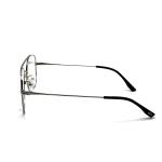 FM7112 Square Unisex Optical Metal Frame Stainless Steel Size 53-20-145