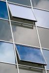 Apartment Anti Acid 1.6mm Aluminum Top Hung Window