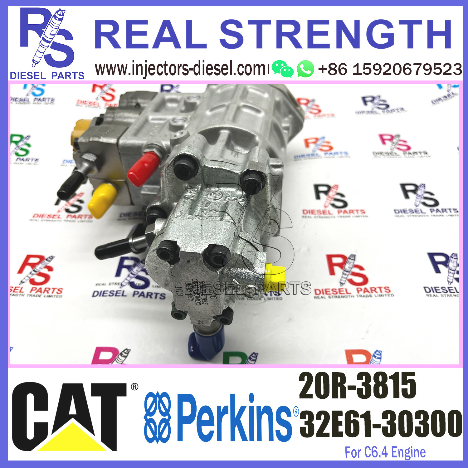 Diesel Fuel Common Rail Injection Pump 368-9171 20R-3815 For C6.6 Engine