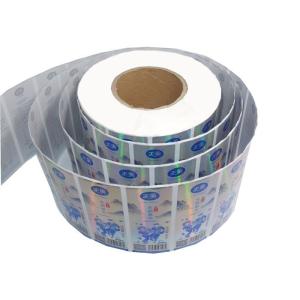 Quality Co Friendly Label Stickers Laser UV Finished Custom Package Stickers wholesale