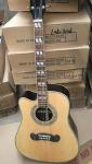 Gibson style left handed songwriter deluxe studio acoustic guitar