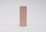 3.5g Gold Aluminum Empty Lipstick Tube , Lipstick Tube Packaging