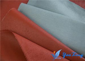 Quality Gray Silicone Coated Glass Cloth , Fireproof Silicone Coated Glass Fiber Fabric wholesale