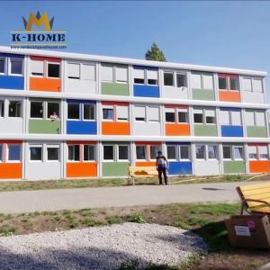 Quality Qualified Steel Structure Prefabricated Container House as Classroom wholesale