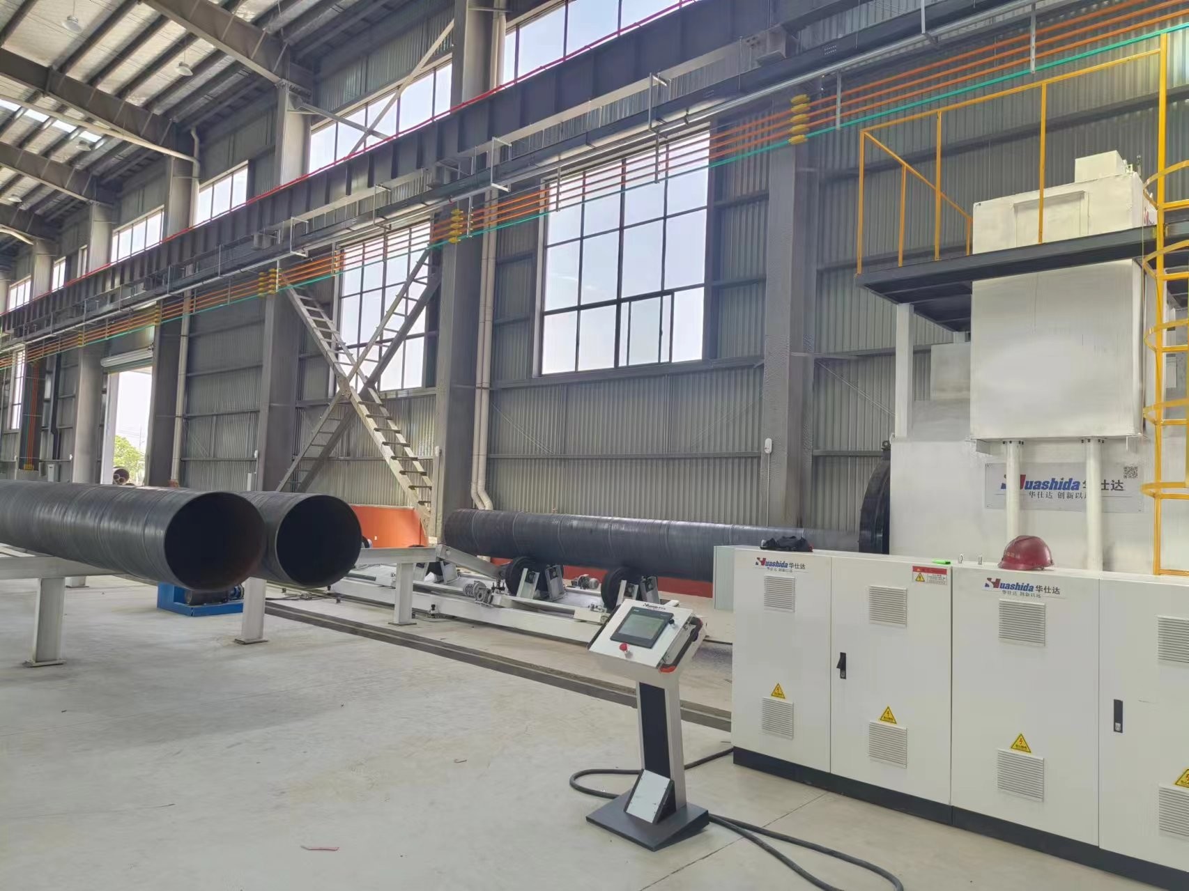 Steel Bend Pipe 3lpe 2PE Fbe Coating Machinery Bend Pipe Coating Machine