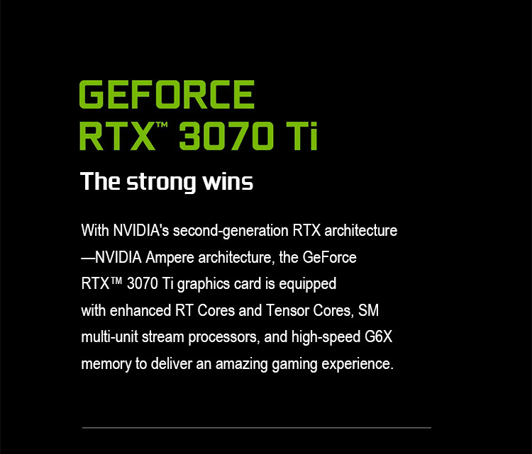 256bit Gaming Graphics Card IGame GeForce RTX 3070 Ti Ultra W OC 8G Graphics Card