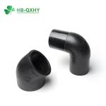 20mm to 355mm Black Oxide PE100 PE80 Water Pipe Anchor HDPE Fittings for Butt
