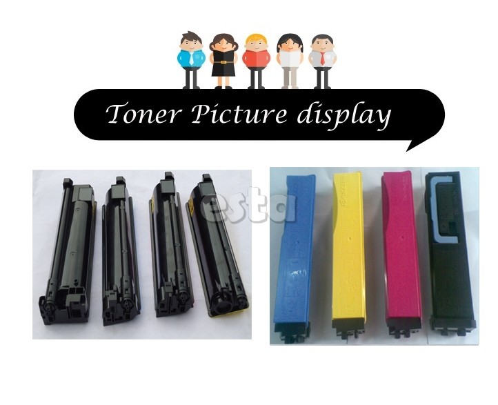 Fs C6062 TK590 Kyocera Toner Cartridges Compatible Laser Printer Color Toner C Y M K