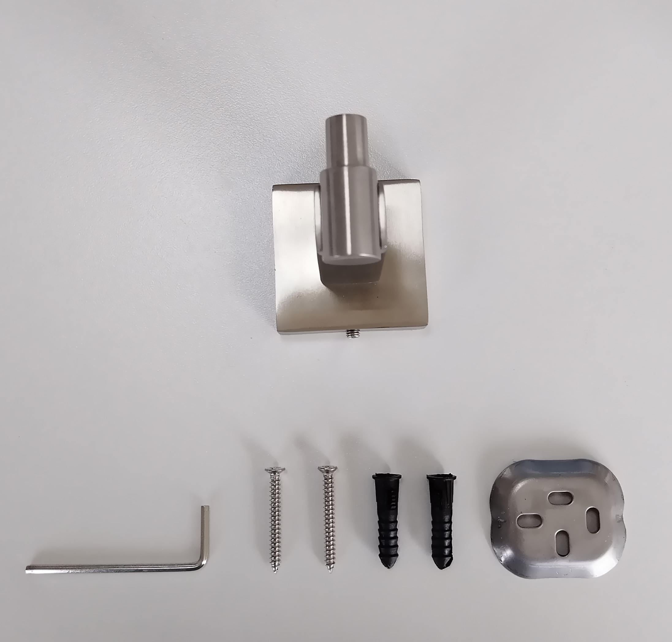 Satin Polished Bathroom Wall Hooks 304 Stainless Steel Towel Hooks