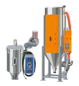 Quality Stainless Steel Hot Air Hopper Dryer Down Blowing Design Energy Saving wholesale