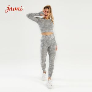 Quality 215gsm Women'S Workout Outfit 2 Pieces Seamless Gym Clothes Set wholesale