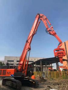 Quality Low Noise Excavator Mounted Pile Driver , Hydraulic Pile Driver For Excavators wholesale