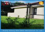 Eco Friendly Chain Wire Fencing , Chain Link Wire Fence For Basketball Bround