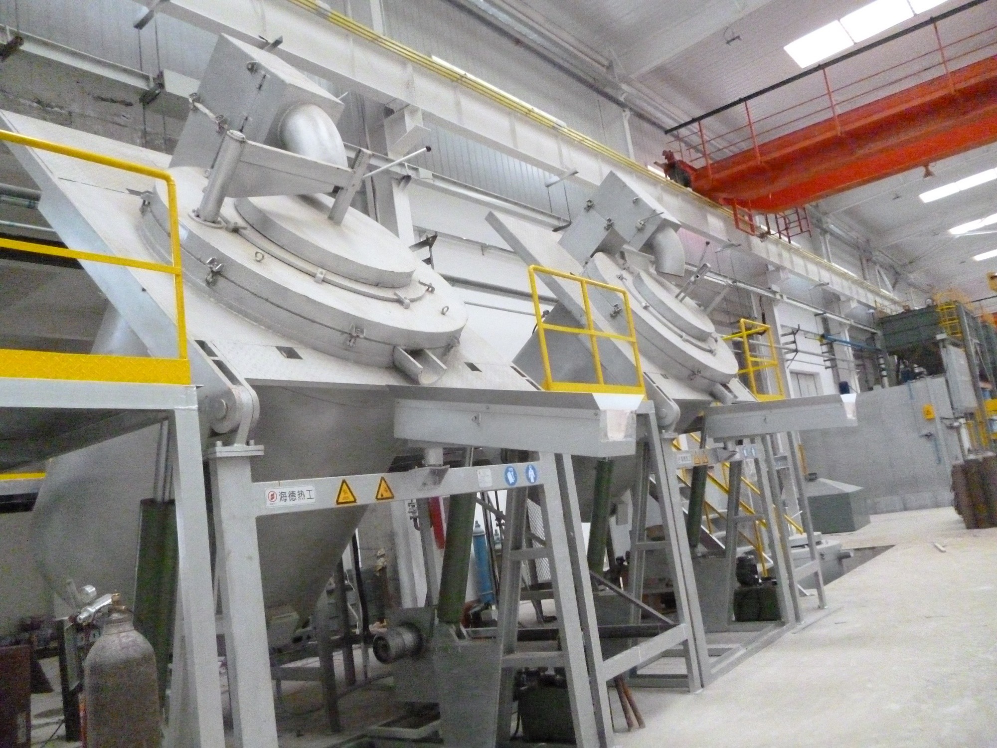 Regenerative Aluminum Crucible Furnace High Temperature Control Accuracy ±5°C