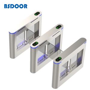 Quality Security Smart Card Supermarket CE Swing Barrier Turnstile wholesale