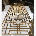 Laser Cut Metal Furniture Movable Screen Room Divider Partition