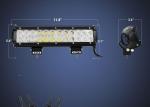 2 ROW Off Road LED Flood Lights 12 Inch 6063 Stainless Steel Material