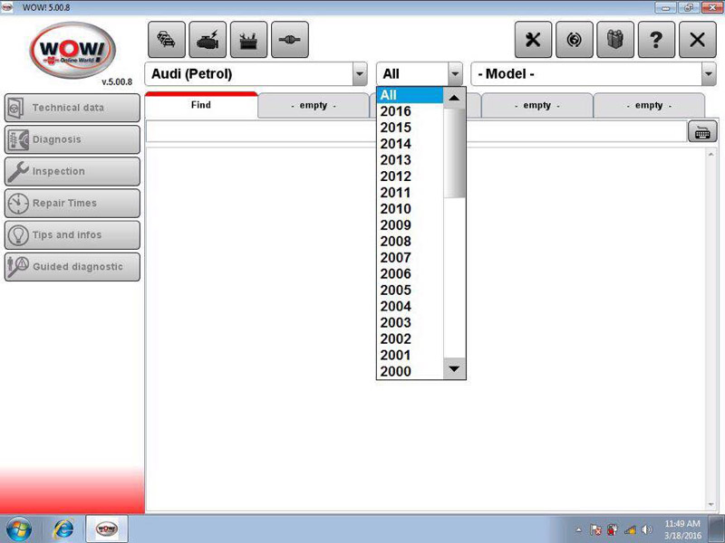 WOW Snooper Software Display 3