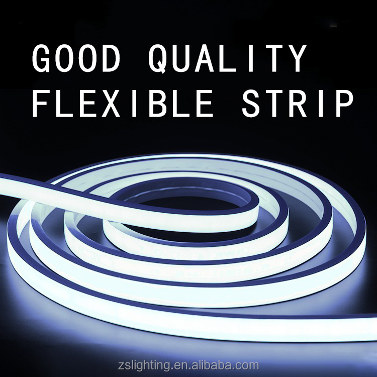 16.5FT / 5 Meter Spotless Silicone LED Channel System Recessed Flexible Tube With Milky White Cover Wider Track For 12mm Waterproof LED Strip Light
