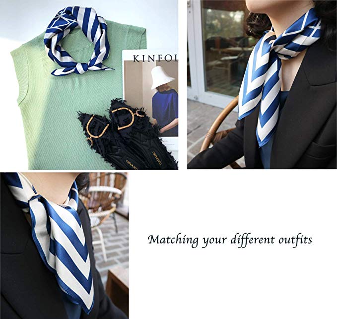 Christmas Gifts Mulberry Silk Scarf Hair Wrapping At Night Luxury