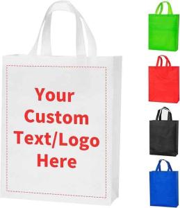 Quality Custom Printing Non Woven Shopping Bag Hot Sale Eco Friendly Reusable Non Woven Tote Bag Wholesale Non-Woven Grocery Carry Bag wholesale