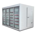 yxfridge 4 Doors Tecumseh Walk In Cooler Freezer