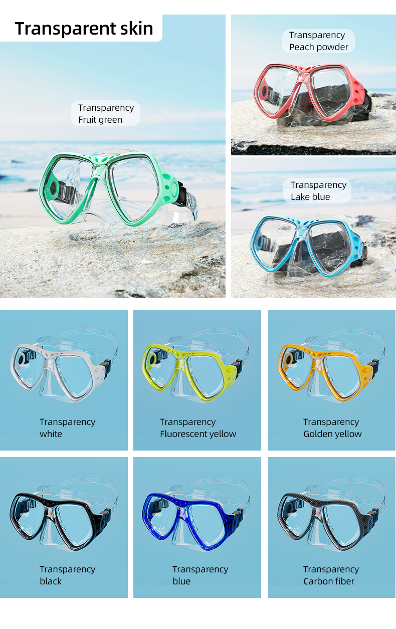 Anti Fog Diving Double Lens Snorkeling Goggles Mask Swimming Accessories