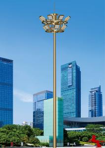Quality Coursertech Pinnacle High Mast LED Street Light Outdoor high Pole 20 Meter led light wholesale