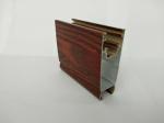 Extruded Wood Finish Aluminium Profiles Strong Impact Resistance