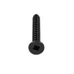 ZINC Black Stainless Steel Square Countersunk Flat Head Wood Screws