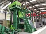 Rubber Crawler Tumble Belt Shot Blasting Machine 85m/S with Bag Filter