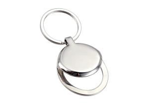 Quality Zinc Alloy Metal Key Holder Round Metal Keyring Bottle Opener wholesale