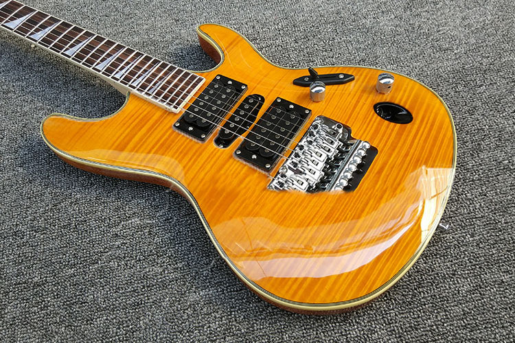 Solid body replica guitar Korean hardware electric guitar top quality guitarra electrica diy guitar kit