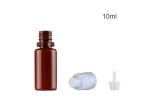 Plastic Smoke Oil Bottle , 10ml Empty Pet Bottle Customized Colors With Cap