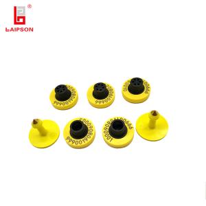 Quality 134.2khz 25mm Button Bottom Livestock Ear Tags wholesale