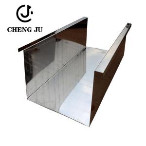 Quality Prime Quailty Roof Rain Gutter Metal Roofing Panel Parts Stainless Steel Rain Gutter wholesale